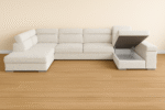 Colorado U-Bank – Beige Bouclé